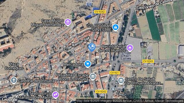 Ubicación de la subastas Subasta de vivienda en ORIHUELA