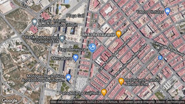 Ubicación de la subastas Subasta de vivienda en ELCHE