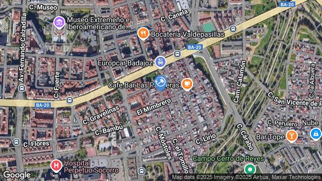 Ubicación de la subastas Subasta de cl el molino ( badajoz) en BADAJOZ
