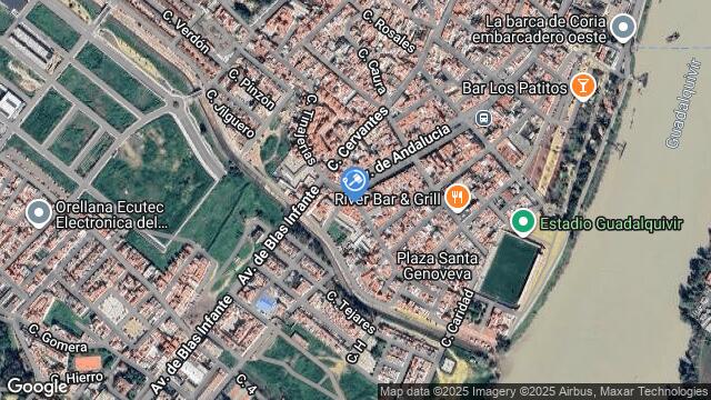 Ubicación de la subastas Subasta de vivienda en Coria del Rio