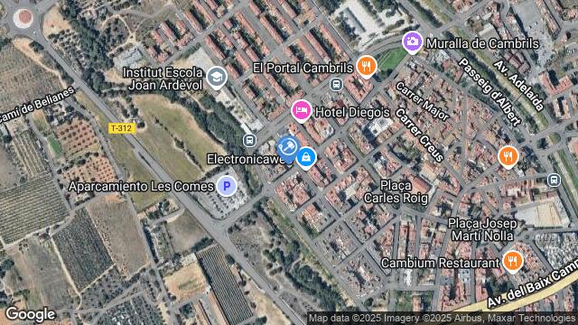 Ubicación de la subastas Subasta de vivienda en Cambrils
