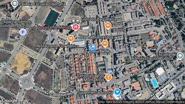 Ubicación de la subastas Subasta de vivienda en MERIDA