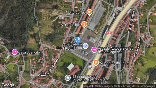 Ubicación de la subastas Subasta de vivienda en Santiago de Compostela