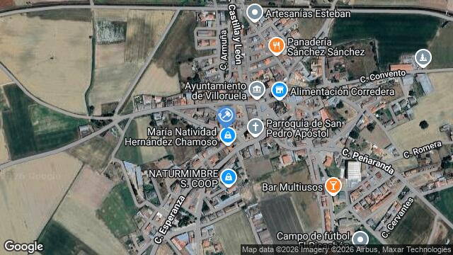 Ubicación de la subastas Subasta de f. 5515 rustica 20240m2  ( villoruela - salamanca) en SALAMANCA