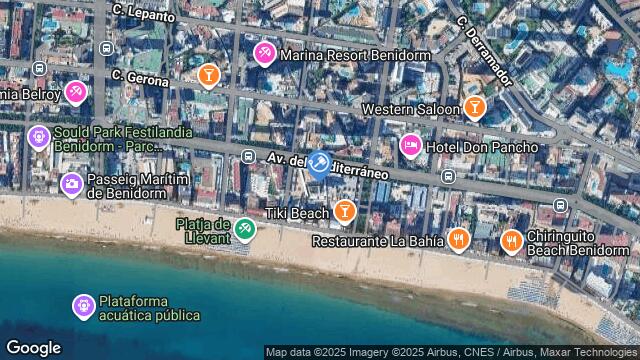 Ubicación de la subastas Subasta de garaje en BENIDORM