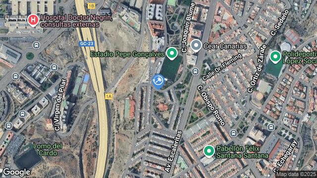 Ubicación de la subastas Subasta de garaje en LAS PALMAS DE GRAN CANARIA