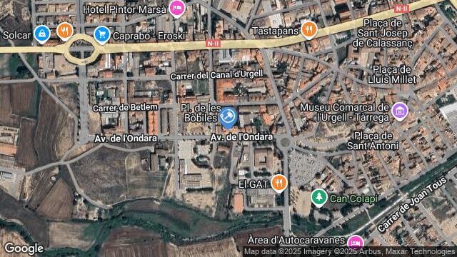 Ubicación de la subastas Subasta de vivienda en TÀRREGA