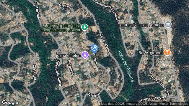 Ubicación de la subastas Subasta de solar en RIUDARENES