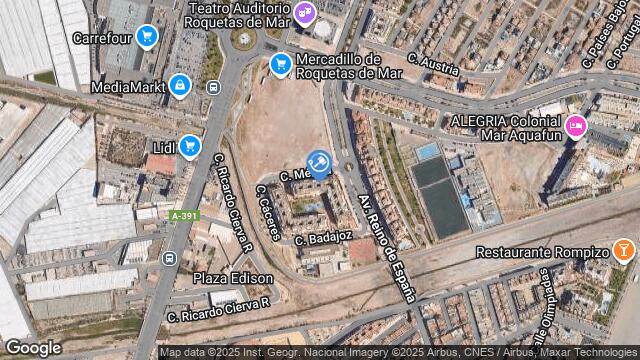 Ubicación de la subastas Subasta de garaje en ROQUETAS DE MAR