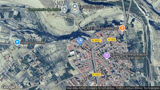 Ubicación de la subastas Subasta de garaje en ANTAS