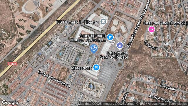 Ubicación de la subastas Subasta de vivienda en TORREVIEJA