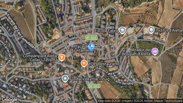 Ubicación de la subastas Subasta de vivienda en Alella