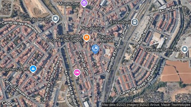 Ubicación de la subastas Subasta de vivienda en El Vendrell