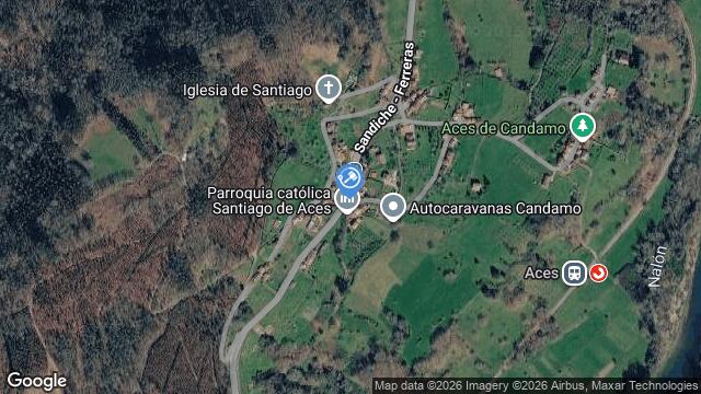 Ubicación de la subastas Subasta de finca rústica en CANDAMO