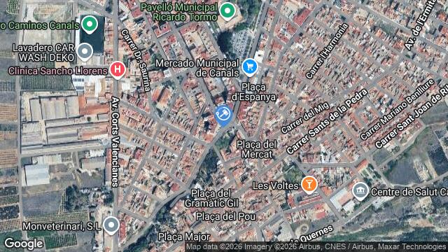 Ubicación de la subastas Subasta de finca nº 751  ( canals - valencia) en VALENCIA