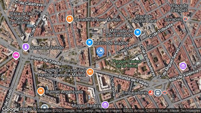 Ubicación de la subastas Subasta de vivienda en MADRID