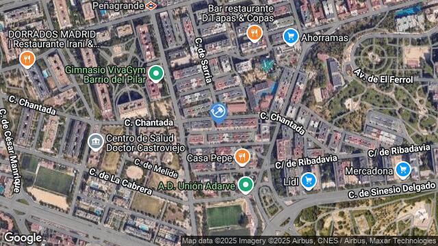 Ubicación de la subastas Subasta de vivienda en MADRID