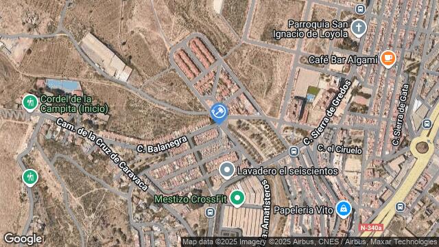 Ubicación de la subastas Subasta de finca rústica en BERJA