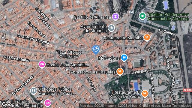 Ubicación de la subastas Subasta de vivienda en ALMANSA