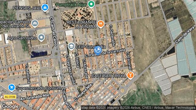 Ubicación de la subastas Subasta de vivienda en NIJAR