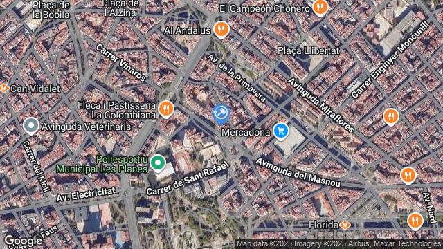 Ubicación de la subastas Subasta de vivienda en HOSPITALET DE LLOBREGAT