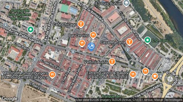 Ubicación de la subastas Subasta de av pablo gargallo ( zaragoza) en ZARAGOZA