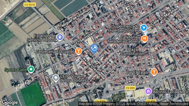 Ubicación de la subastas Subasta de vivienda en DOLORES