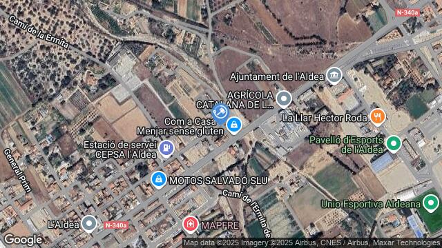 Ubicación de la subastas Subasta de otros en L'ALDEA