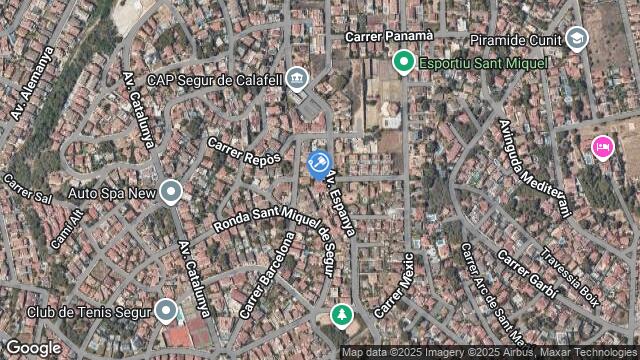 Ubicación de la subastas Subasta de vivienda en Segur de Calafell