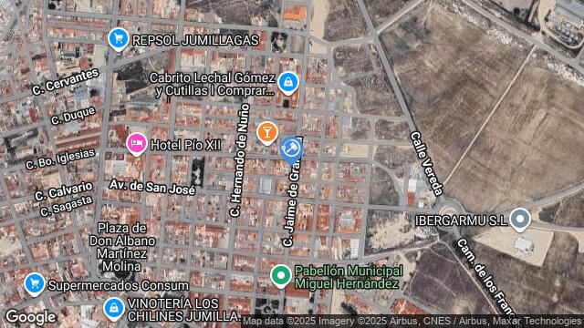 Ubicación de la subastas Subasta de cl ortega y  gasset ( jumilla) en JUMILLA