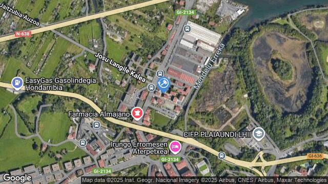 Ubicación de la subastas Subasta de vivienda en HONDARRIBIA
