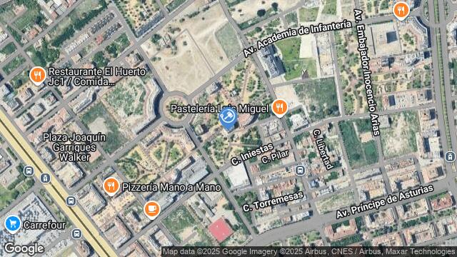 Ubicación de la subastas Subasta de garaje en Murcia