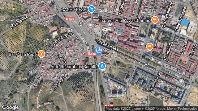 Ubicación de la subastas Subasta de vivienda en Camas