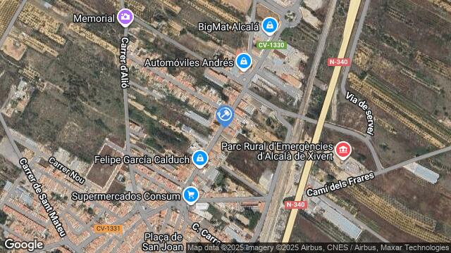 Ubicación de la subastas Subasta de vivienda en ALCALA DE XIVERT