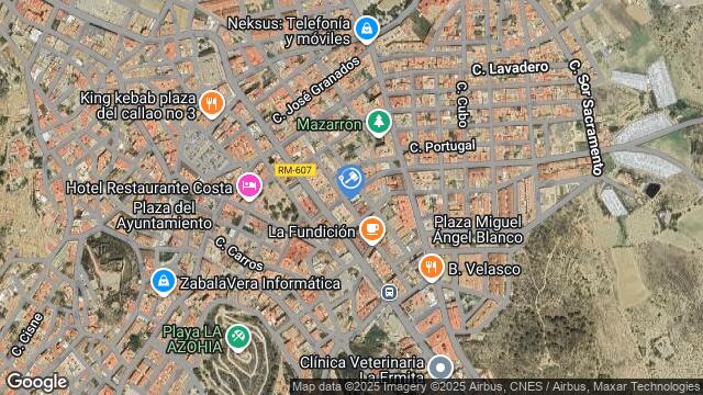 Ubicación de la subastas Subasta de local comercial en MAZARRON