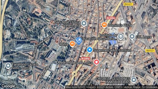 Ubicación de la subastas Subasta de vivienda en Lorca