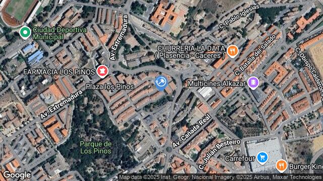 Ubicación de la subastas Subasta de vivienda en PLASENCIA