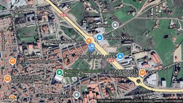 Ubicación de la subastas Subasta de vivienda en Navalmoral de la Mata