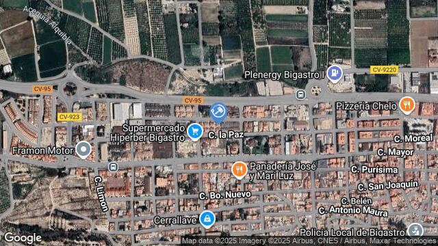 Ubicación de la subastas Subasta de vivienda en BIGASTRO