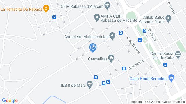 Ubicación de la subastas Subasta de trastero en ALICANTE