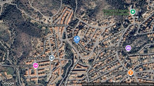 Ubicación de la subastas Subasta de vivienda en Roda de Berà