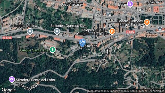 Ubicación de la subastas Subasta de cl travesia de santa ana ( bÉjar) en BÉJAR