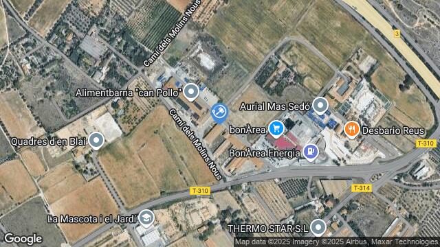 Ubicación de la subastas Subasta de solar en Reus