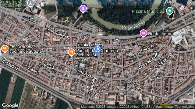 Ubicación de la subastas Subasta de cl guadalquivir ( villa del rÍo) en VILLA DEL RÍO