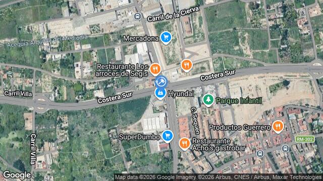 Ubicación de la subastas Subasta de finca rústica en Murcia