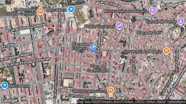 Ubicación de la subastas Subasta de cl luis andreu ( petrer) en PETRER