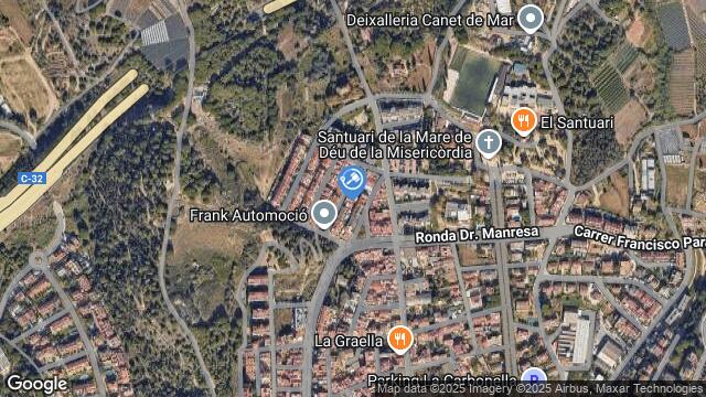 Ubicación de la subastas Subasta de vivienda en Canet de Mar