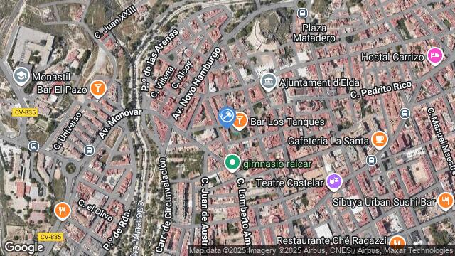 Ubicación de la subastas Subasta de solar en ELDA