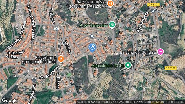 Ubicación de la subastas Subasta de cl alfaguarilla ( aldeire) en ALDEIRE