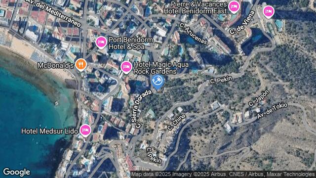 Ubicación de la subastas Subasta de vivienda en BENIDORM